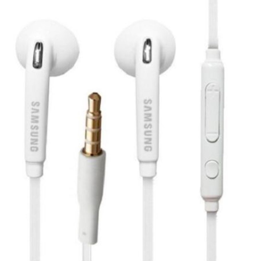 SAMSUNG OEM 3.5mm HEADPHONES GALAXY S6, S7, EDGE, PLUS, NOTE 6, EDGE TAB W/ GELS